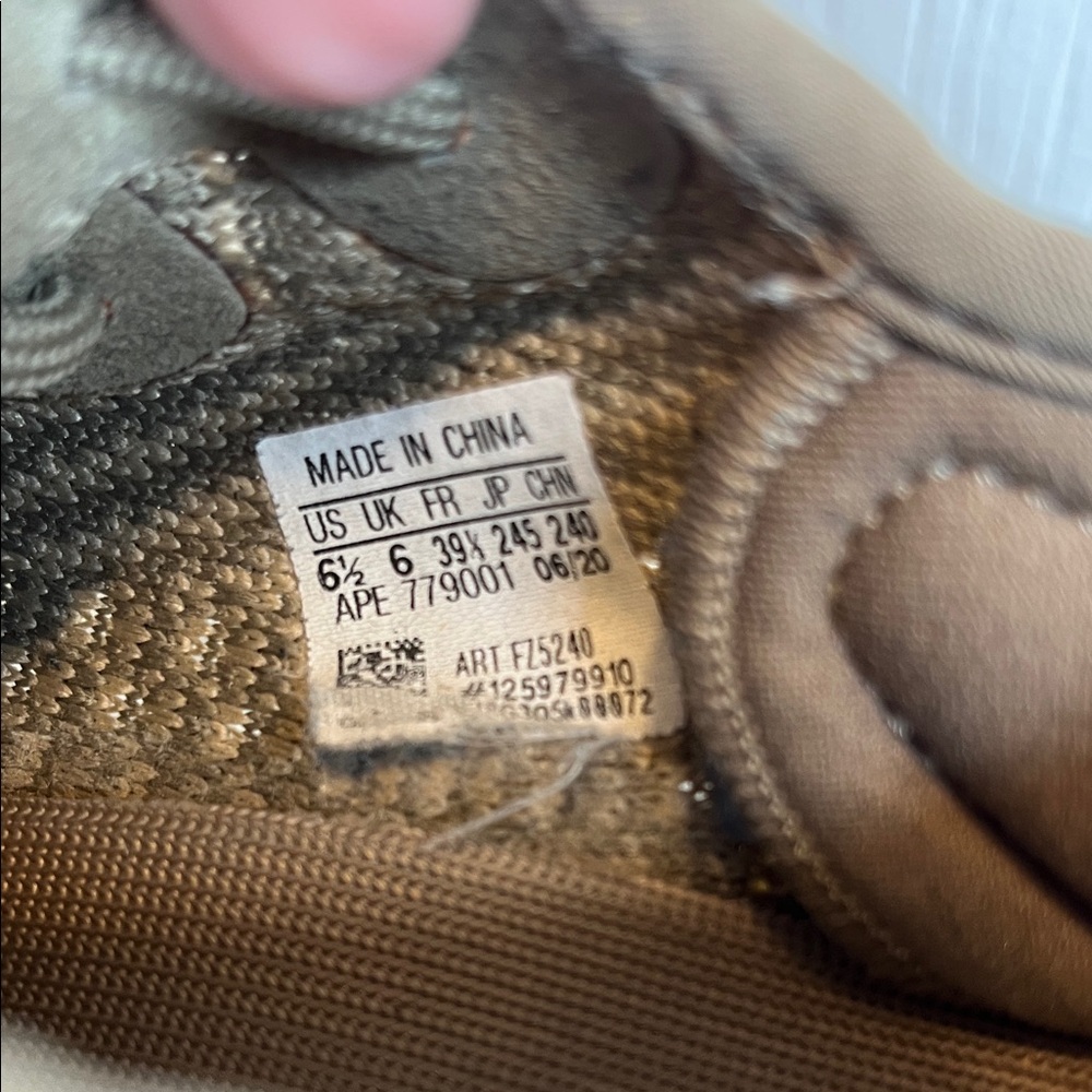 adidas Yeezy Boost 350 V2 Sand Taupe Athletic Shoes Men 6.5/Wo 8 - Picture 6 of 10